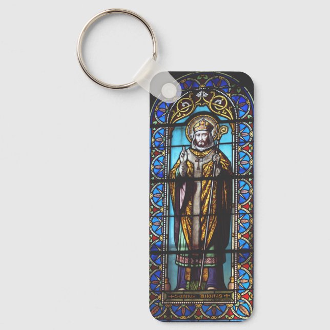 Saint Hilary of Poitiers Keychain (Front)