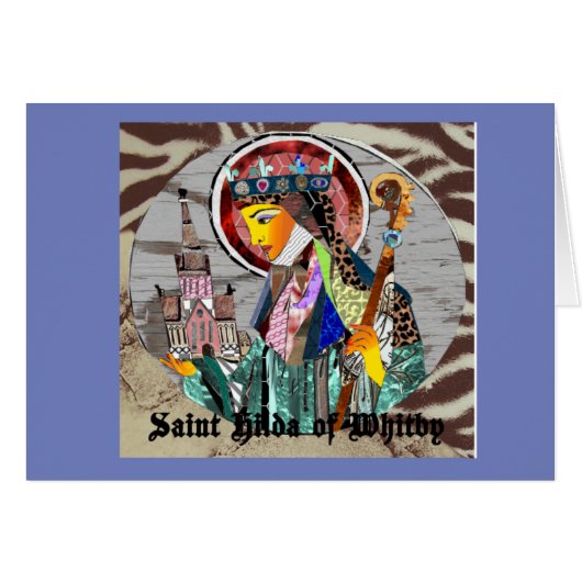 Saint Hilda of Whitby Cards (Front Horizontal)