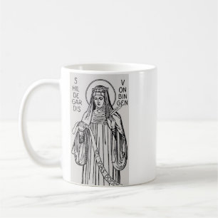 Saint Hildegard of Bingen Benedictine abbess Coffee Mug