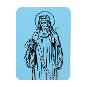 Saint Hildegard of Bingen Medieval Mystic Magnet