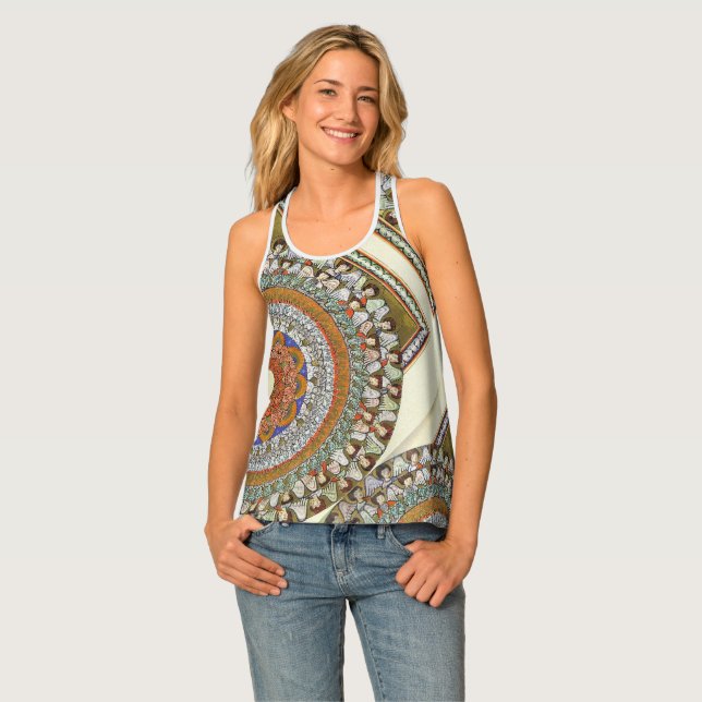 Saint Hildegard of bingen Tank Top (Front Full)