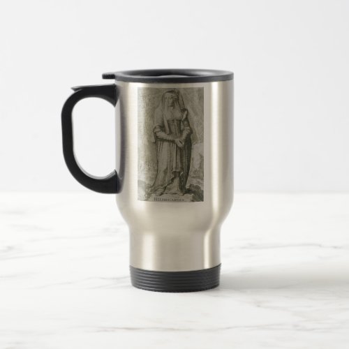 Saint Hildegard of Bingen Travel Mug