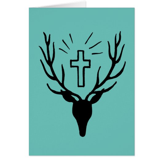 Saint Hubert's Stag Cards (Front)