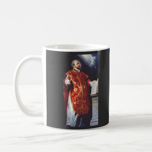 Saint Ignatius of Loyola Coffee Mug (Left)