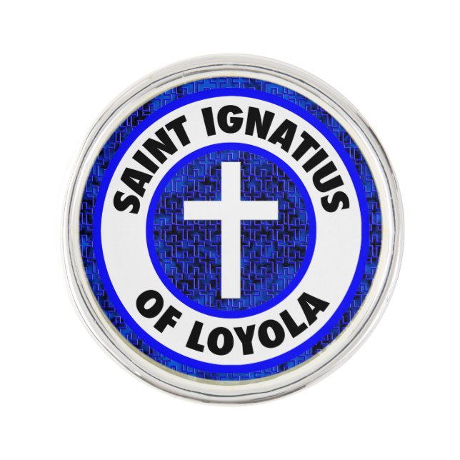 Saint Ignatius of Loyola Lapel Pin (Front)