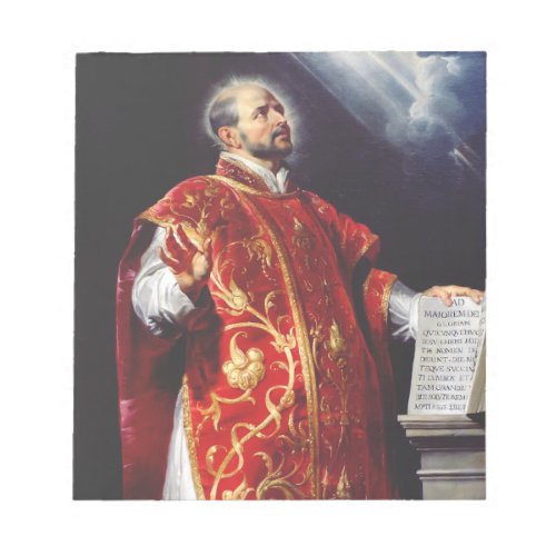 Saint Ignatius of Loyola Notepad
