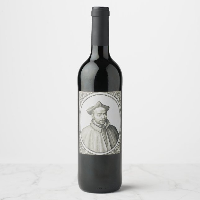 Saint Ignatius of Loyola Wine Label (Front)