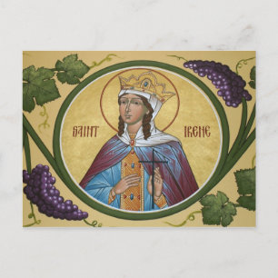 Saint Irene Prayer Card