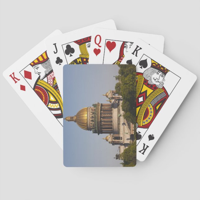 Saint Isaac Cathedral, from the Neva River Poker Cards (Back)