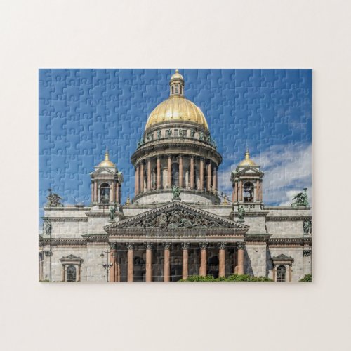 Saint Isaacs Cathedral in Saint Petersburg Russia Jigsaw Puzzle