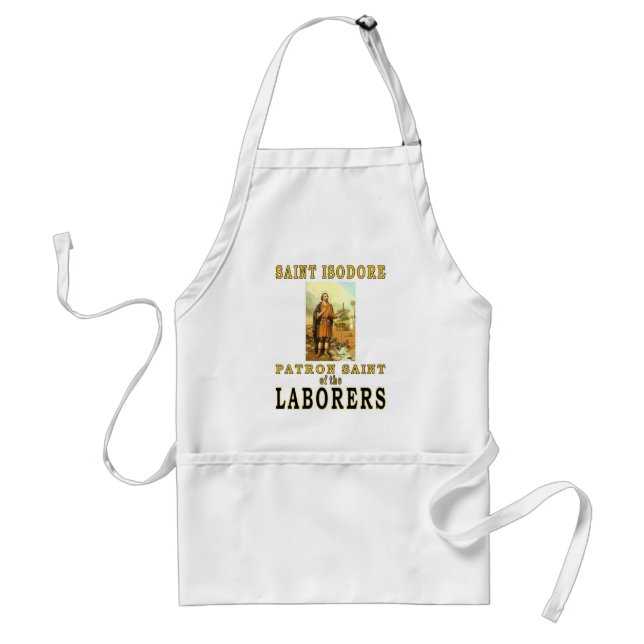 SAINT ISODORE ADULT APRON (Front)