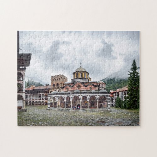Saint Ivan Rilski Monastery Rila Mountain Bulgaria Jigsaw Puzzle