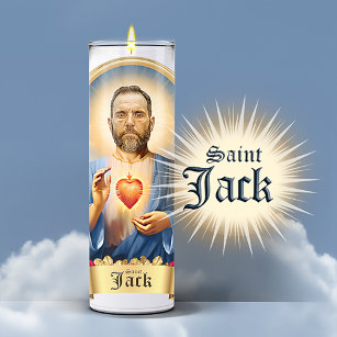 Saint Jack Smith Prayer Candle Sticker