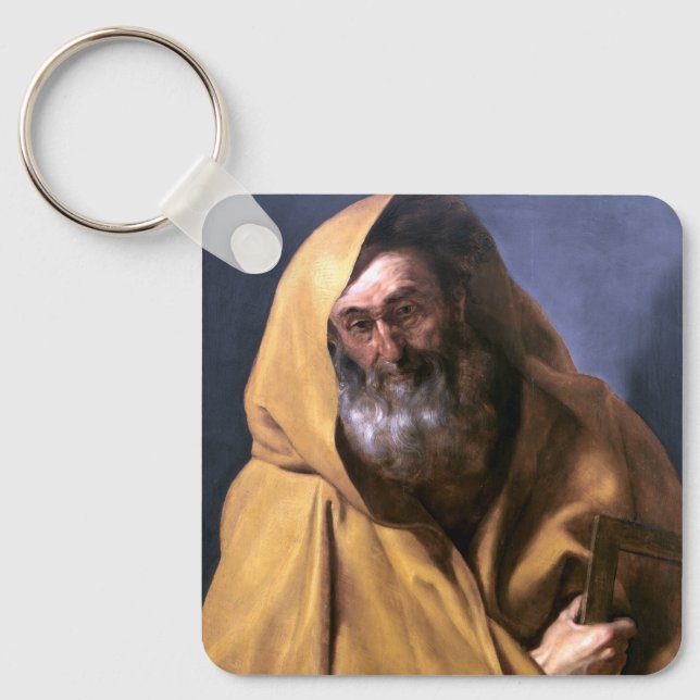 Saint James the Great by Rubens  Keychain (Front)