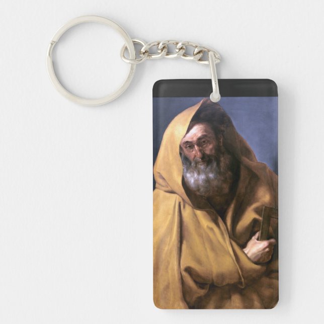 Saint James the Great by Rubens  Keychain (Front)