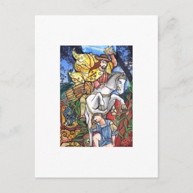 Saint James the Greater -ACEO Postcard (Front)