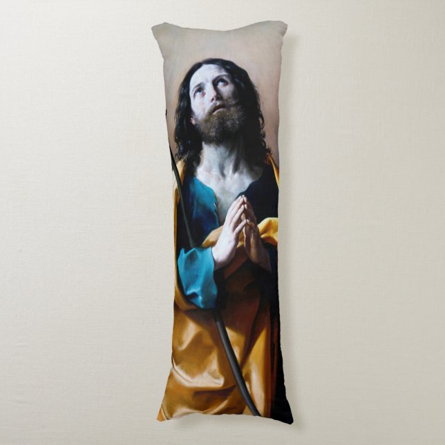 Saint James the Greater, Guido Reni Body Pillow (Front Vertical)