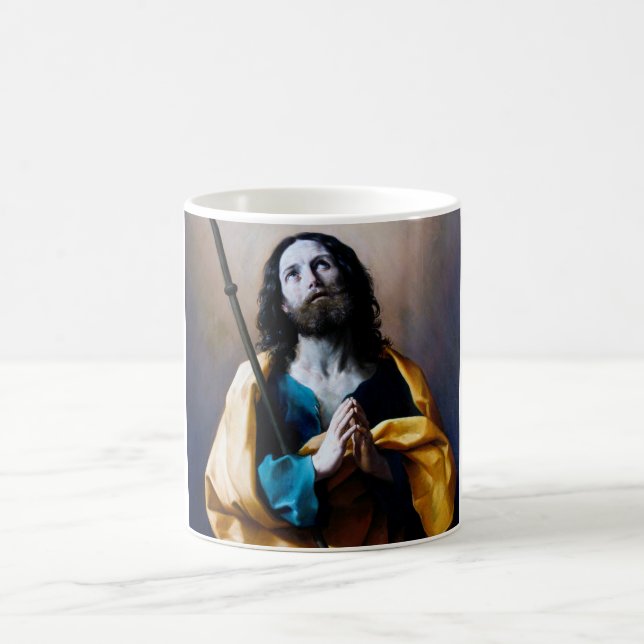 Saint James the Greater, Guido Reni Coffee Mug (Center)