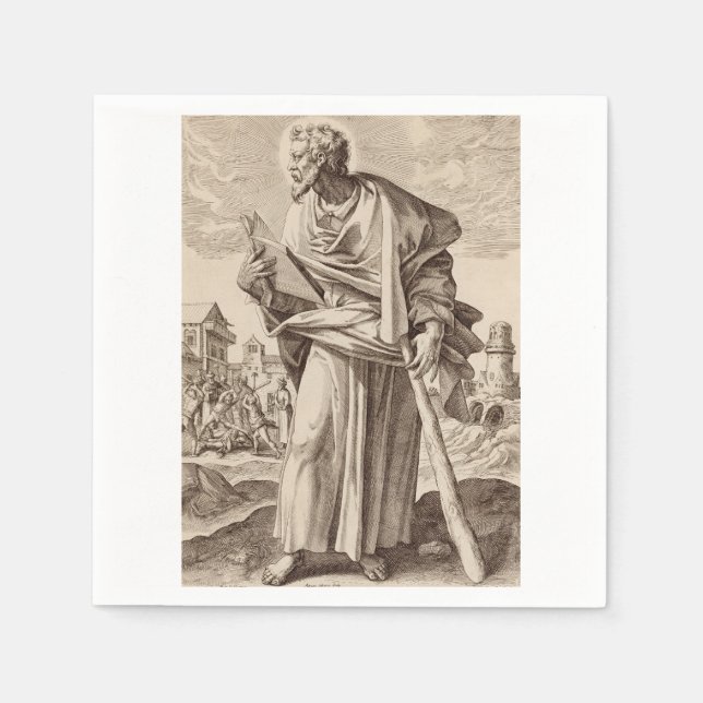 Saint James the Less son of Alphaeus Napkins (Front)