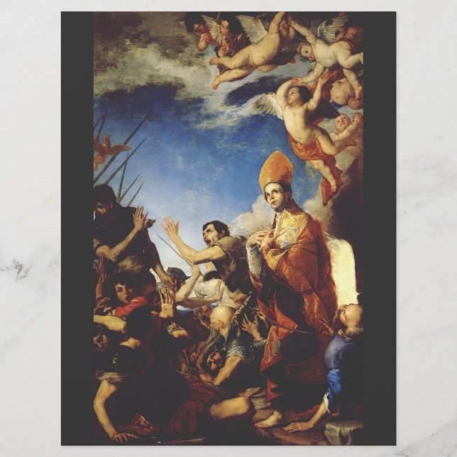 Saint Januarius Bishop of Benevento  Flyer (Front)