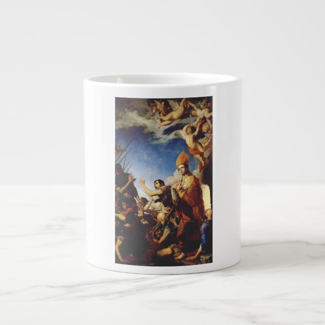 Saint Januarius Bishop of Benevento  Giant Coffee Mug (Front)