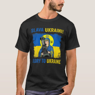 Saint Javelin Slava Ukraini Glory To Ukraine Suppo T-Shirt