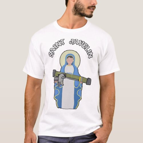 Saint Javelin Ukraine 2022 war   T_Shirt