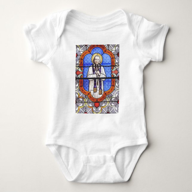 Saint Jean Baptiste Marie Vianney  Baby Bodysuit (Front)