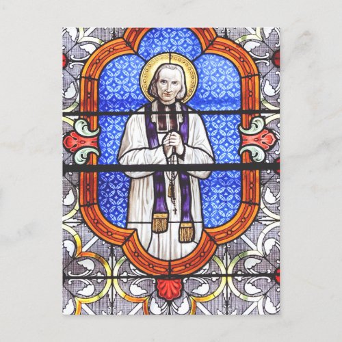 Saint Jean Baptiste Marie Vianney  Holiday Postcard
