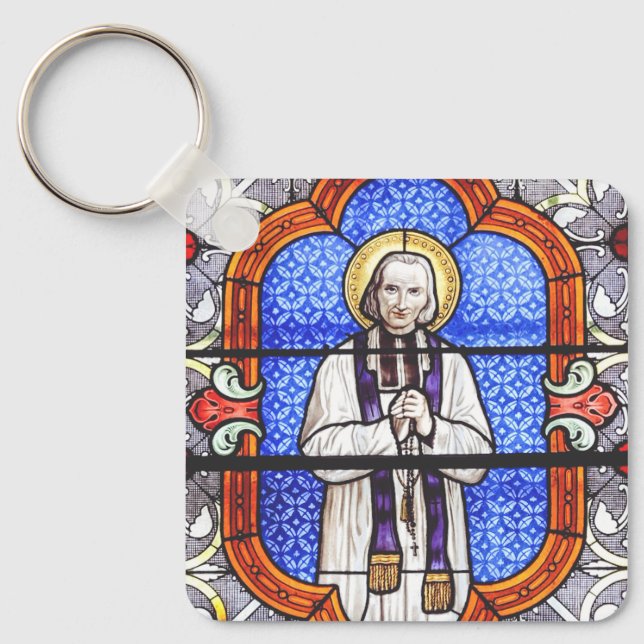 Saint Jean Baptiste Marie Vianney  Keychain (Front)