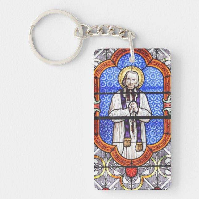 Saint Jean Baptiste Marie Vianney  Keychain (Front)