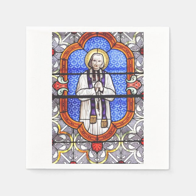 Saint Jean Baptiste Marie Vianney  Napkins (Front)