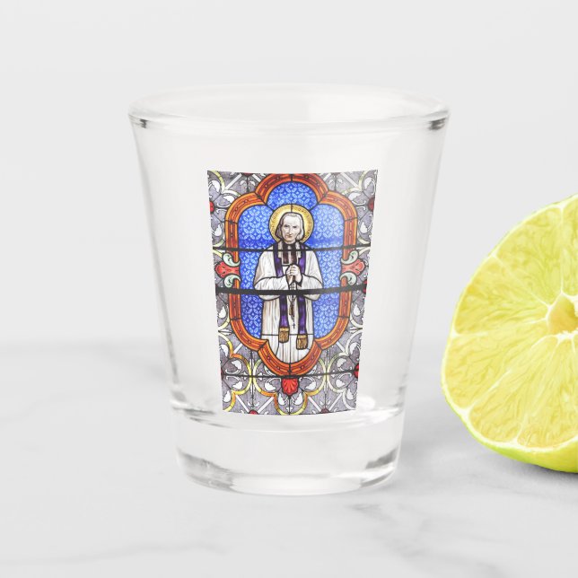Saint Jean Baptiste Marie Vianney  Shot Glass (Front)