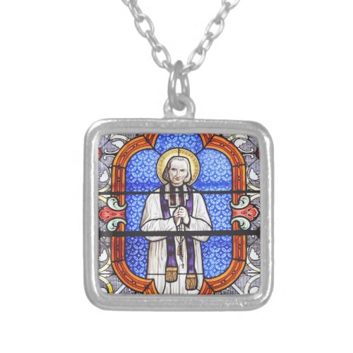 Saint Jean Baptiste Marie Vianney  Silver Plated Necklace