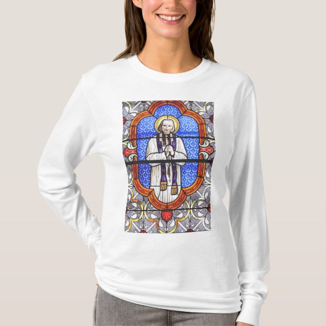Saint Jean Baptiste Marie Vianney  T-Shirt (Front)