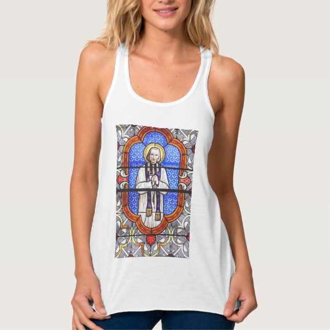 Saint Jean Baptiste Marie Vianney  Tank Top (Front)