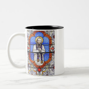 Saint Jean Baptiste Marie Vianney Two-Tone Coffee Mug