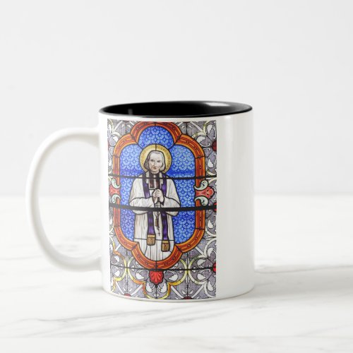 Saint Jean Baptiste Marie Vianney  Two_Tone Coffee Mug