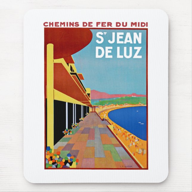 Saint Jean de Luz Mouse Pad (Front)