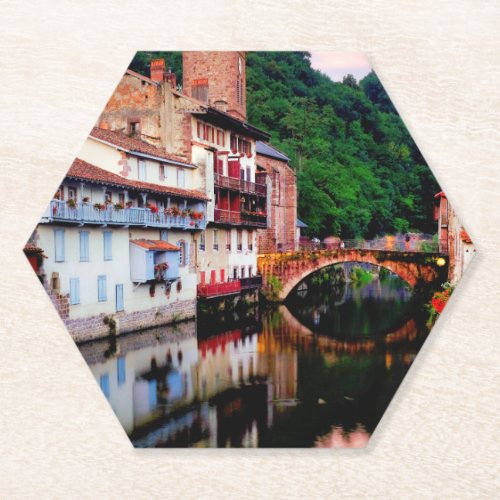 Saint Jean Pied de Port  Paper Coaster