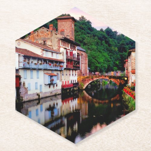 Saint Jean Pied de Port  Paper Coaster