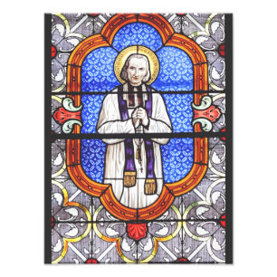Saint Jean Vianney Premium Soul Guide Art Print