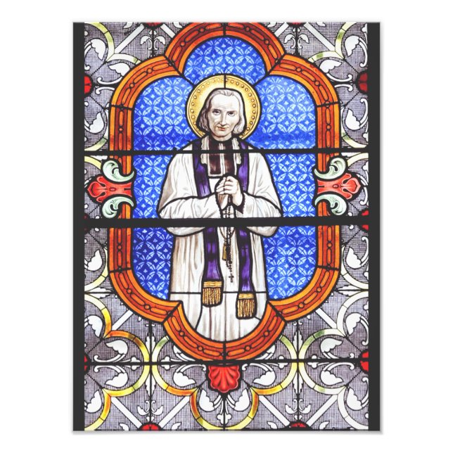 Saint Jean Vianney Premium Soul Guide Art Print (Front)