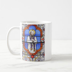 Saint Jean Vianney Premium Soul Guide Art Print Coffee Mug