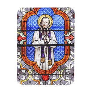 Saint Jean Vianney Premium Soul Guide Art Print Magnet