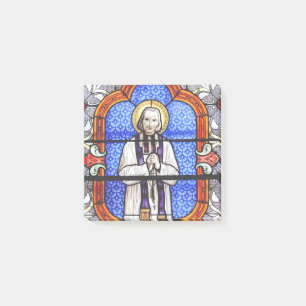 Saint Jean Vianney Premium Soul Guide Art Print Post-it Notes