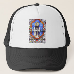 Saint Jean Vianney Premium Soul Guide Art Print Trucker Hat