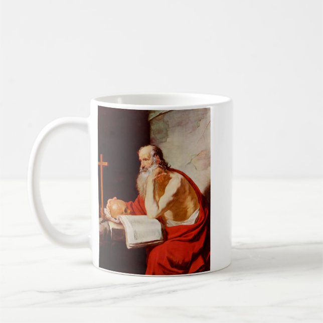 Saint Jerome Coffee Mug (Left)