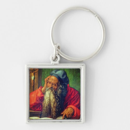 Saint Jerome in His Study _ Albrecht Drer Keychain