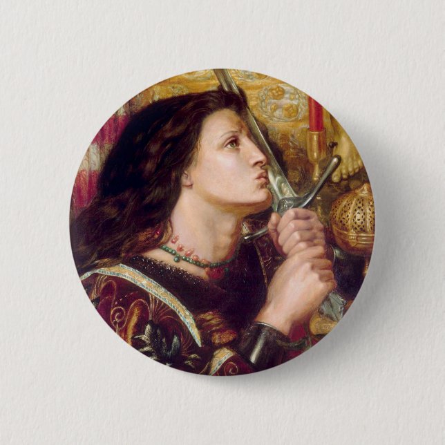 Saint Joan of Arc Button (Front)